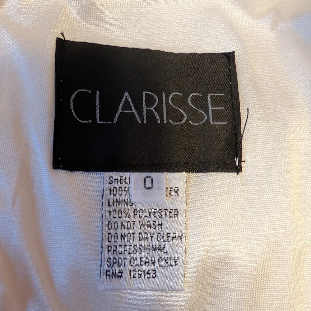 Clarisse lace wedding skirt 0 triple lined - Picture 10 of 12